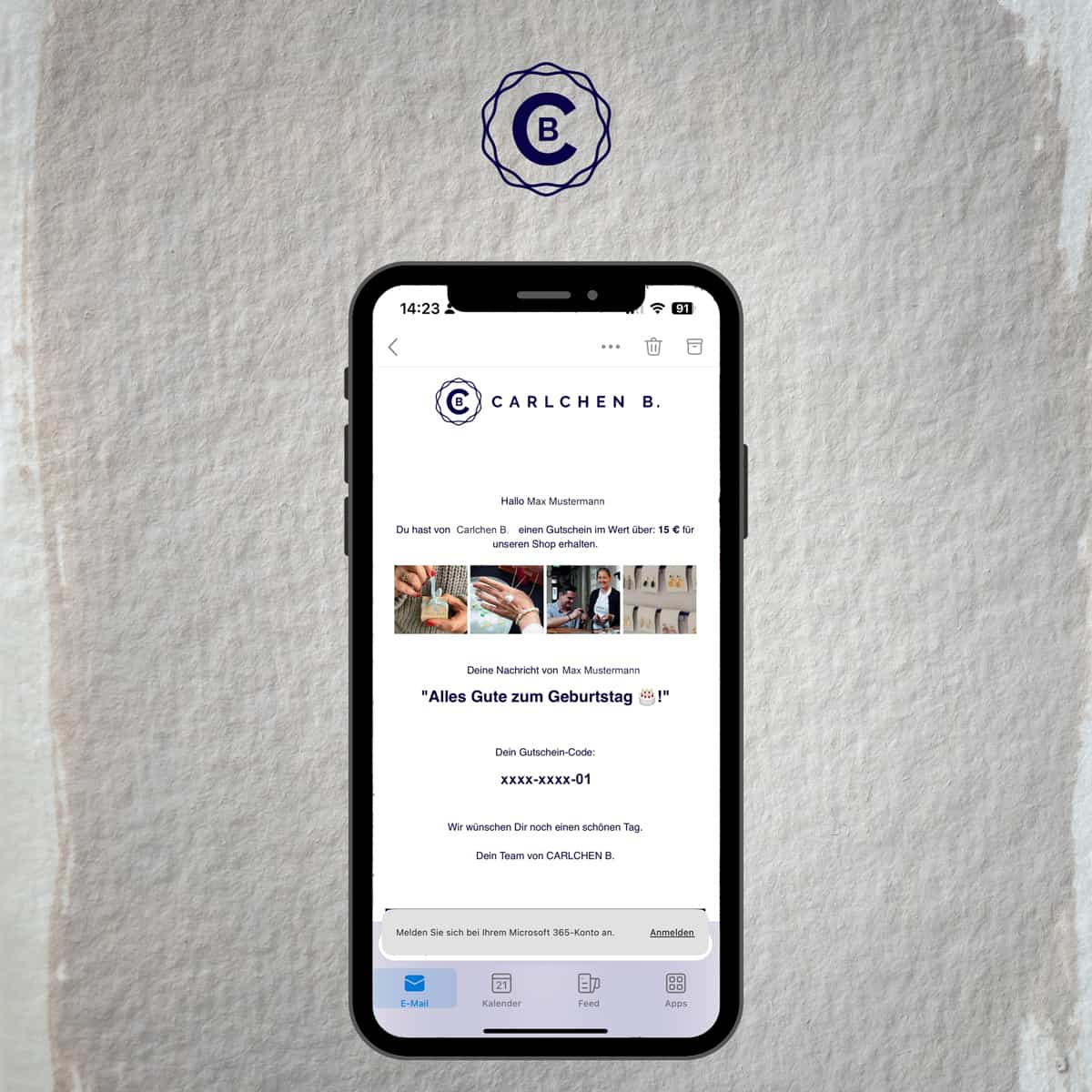 Digitaler CB. Geschenkgutschein Digitaler CB. Geschenkgutschein