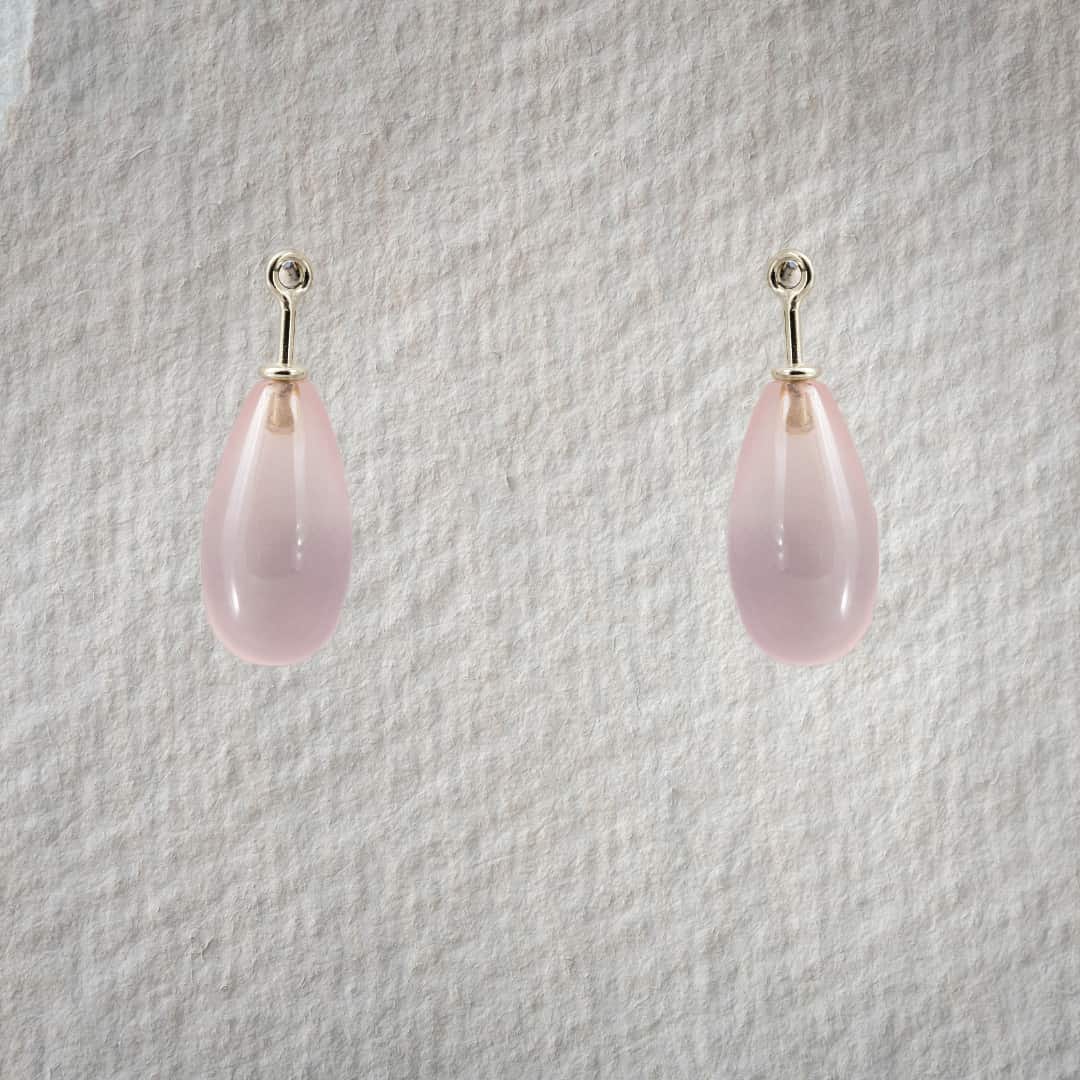 Rosaquarz Pampel 15x8mm