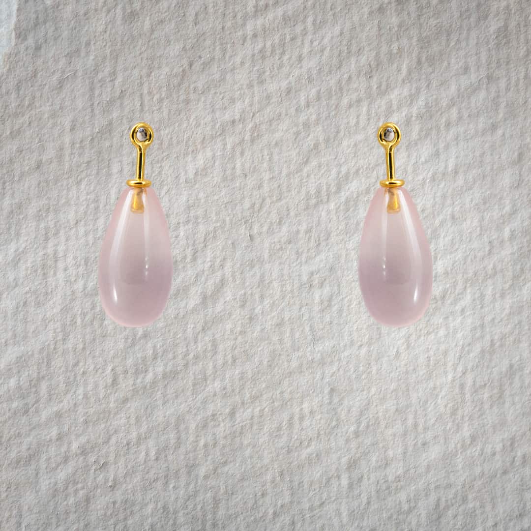 Rosaquarz Pampel 15x8mm